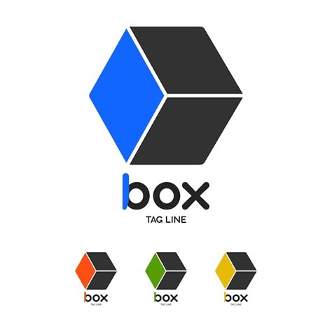 box logo design vectors illustrations    freepik