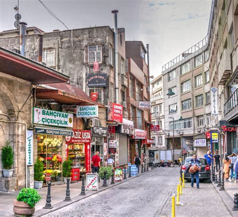 Streets Of The Historical Center Of Istanbul Turkey Editorial Photo