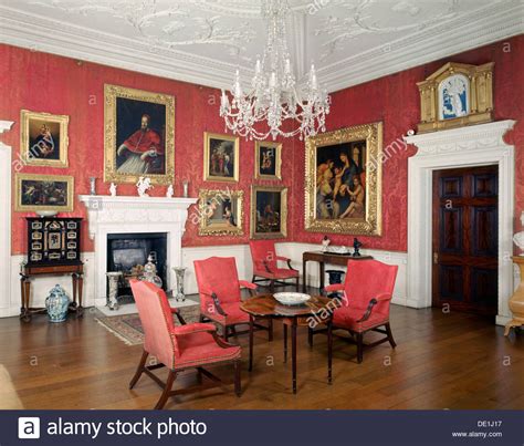 Interior, Corsham Court, Wiltshire. Artist: J Litten Stock Photo, Royalty Free Image: 60272387 ...