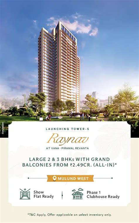 Piramal Revanta 2 3 BHK At Mulund West