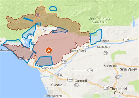 Cal Fire Evacuation Map