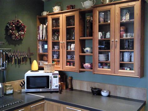 Leksvik Pine CD Cabinets and Ikea Pine Shelves = Kitchen Cabinets ...