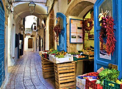 Sperlonga Via Caratteristica Stock Photo Adobe Stock