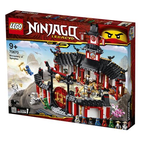 OUTLET LEGO Ninjago Klocki Klasztor Spinjitzu 70670 LEGO Sklep