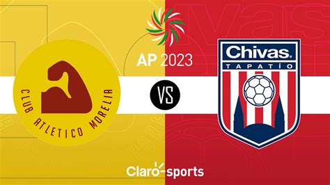 Atl Tico Morelia Vs Tapat O Cd En Vivo Por Claro Sports El Partido De