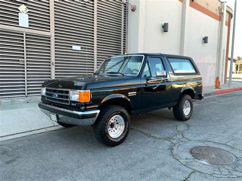 1990 Bronco Eddie Bauer Edition Rust Free Clean Ca Suv Rare Interior No Reserve Classic Ford