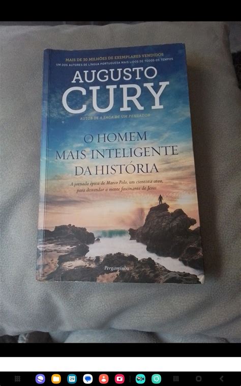 Livro Augusto Cury O Homem Mais Inteligente Da Historia Cascais E