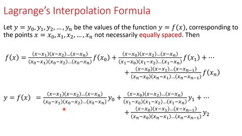 Lagrange S Interpolation Youtube