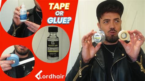 Hair System Tutorial Tape Or Glue How To Know What S Best For You