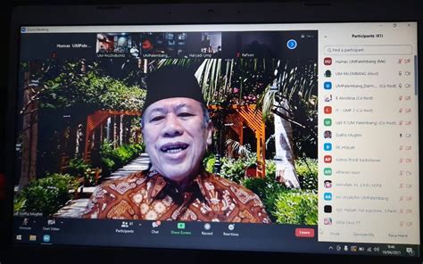 Prof Dr H Syafiq A Mughni Ajak Keluarga Besar Universitas