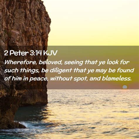 2 Peter 314 Kjv Bible Verse Images