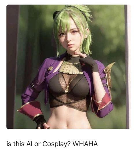 Plazy On Twitter People Trying To Make Ai Cosplay A Thing And