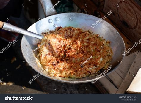 Kerak Telor Traditional Food Jakarta Made Stock Photo 2178571565