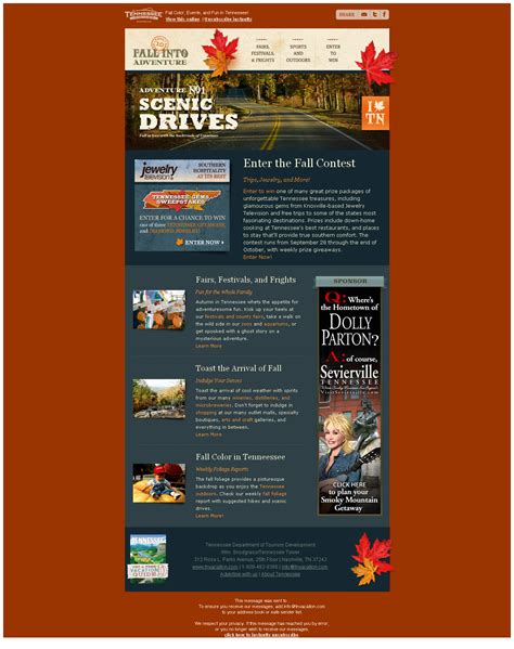 Tennessee Dept of Tourism | Happy places, Fall contest, Sevierville