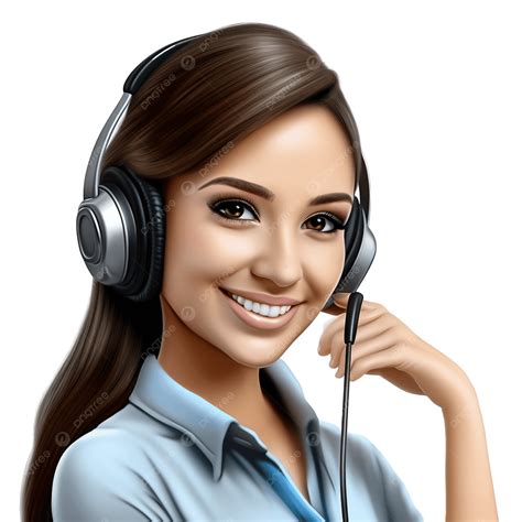 Photo 3d Call Center Employee 3d Call Center Agent On A Png Background