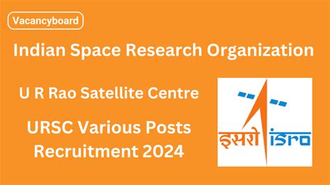 Isro Ursc Various Posts Recruitment Answer Key Out Check Now