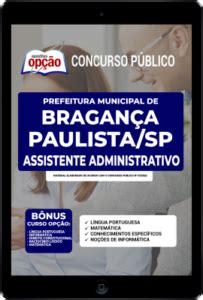 Apostila Prefeitura Bragan A Paulista Pdf Assistente Administrativo