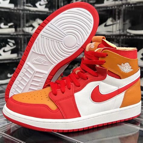 Air Jordan 1 Zoom Cmft Fire Red Hot Curry Ct0979 603 Release Date Sbd