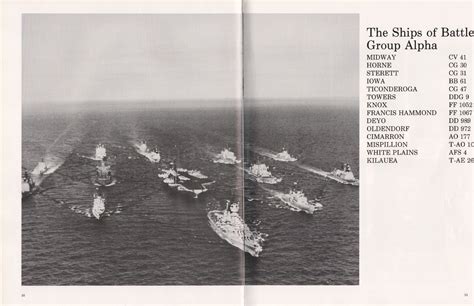 Battle Group Alpha composition leaflet. Source, US NAVY [1648x1066] : r ...