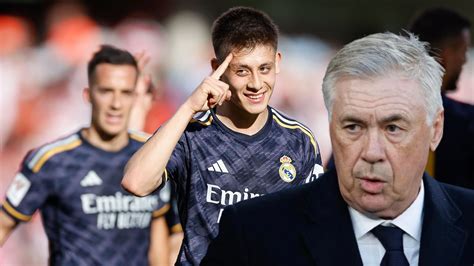 Ancelotti no se lo piensa el cambio de planes con Arda Güler ya es un