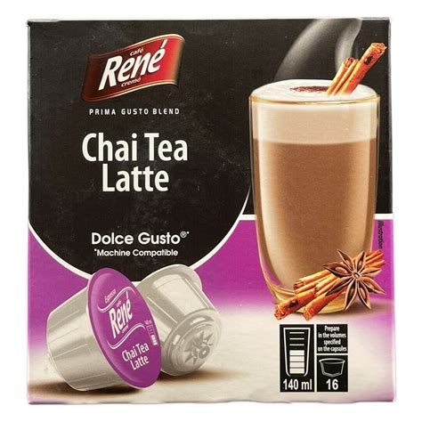 Caf Ren Chai Latte Stk Dolce Gusto Kapsler