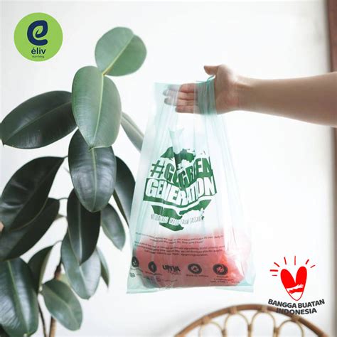 Jual Eliv Kantong Plastik Singkong Large Cassava Bag Natural