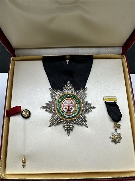 Knights Grand Cross Of The Equestrian Order Of The Holy Sepulchre Boxed