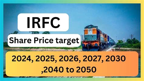 IRFC Share Price Target 2024 2025 2026 2027 2030 2040 To 2050