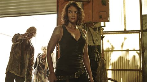 Lauren Cohan As Maggie Greene The Walking Dead Season 5 Wallpaper