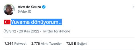 Son Dakika Alex De Souza Twitter dan Duyurdu Türkiye ye Hangi Takıma