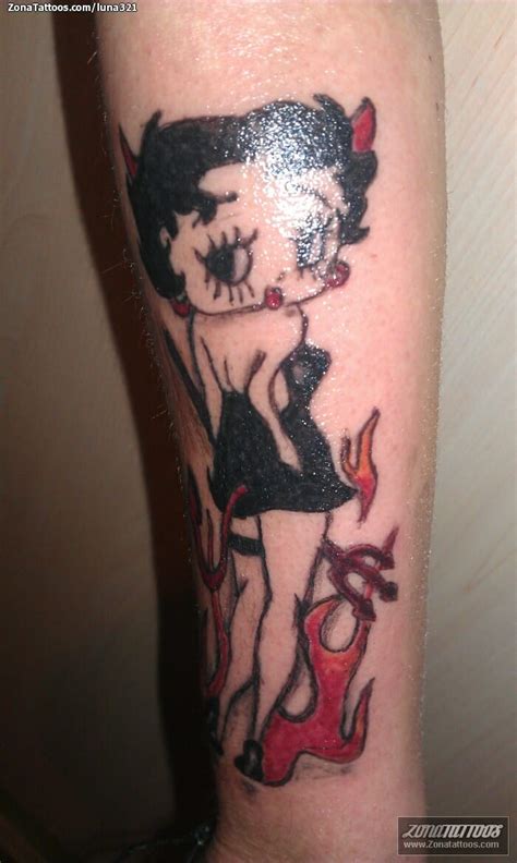 Tatuaje De Betty Boop