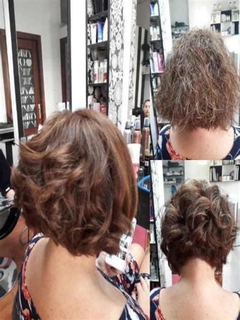 Sint Tico Foto Cortes De Cabello Corto Ondulado Para Mujer