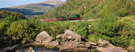 Comfortable Carriages And Historic Steam Engines Ffestiniog Welsh