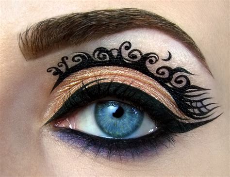 Creative Eye Makeup Illustrations By Tal Peleg