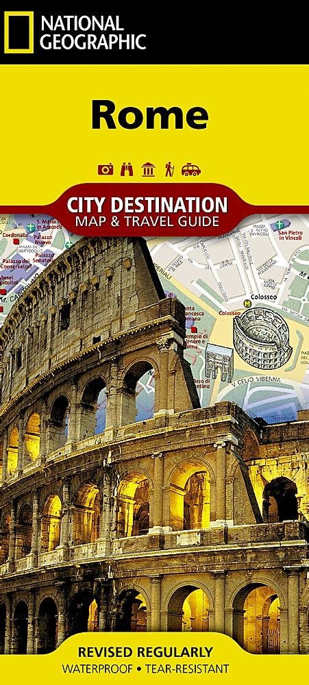 National Geographic Rome Italy Map