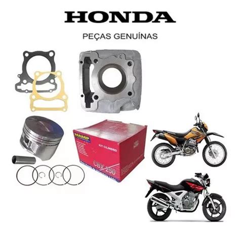 Kit Cilindro Motor Original Honda Cbx 250 Twister Hamp Parcelamento