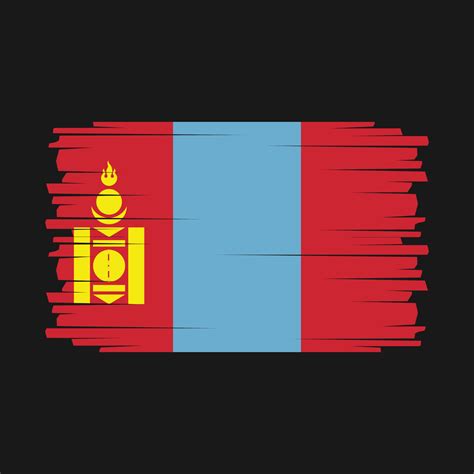 Mongolia Flag Vector 21979003 Vector Art at Vecteezy