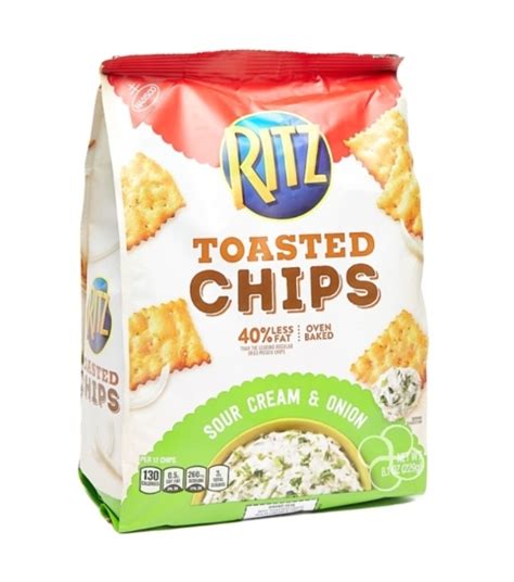 Nabisco Ritz Sour Cream And Onion Toasted Chips 229g Lazada Ph