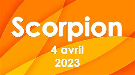 Horoscope Scorpion Pour Aujourd Hui Avril Horoscope Du Tarot