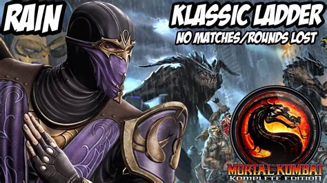 Mortal Kombat Komplete Edition Rain Klassic Ladder No Matches