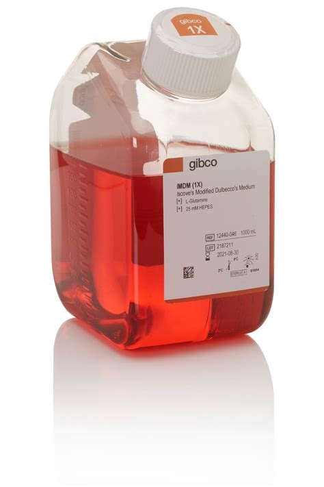 Gibco IMDM 6 X 1000 ML Cell Culture Media Supplements And Reagents