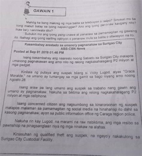 Mahilig Ka Bang Makinig Ng Mga Balita Sa Telebisyon O Radyo Sinusuri