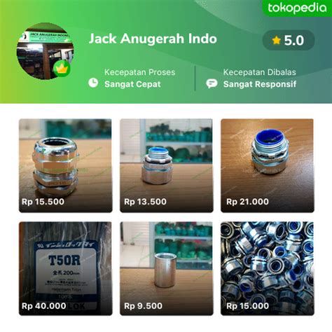 Toko Jack Anugerah Indo Online Produk Lengkap Harga Terbaik Tokopedia