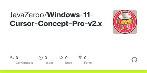 GitHub - JavaZeroo/Windows-11-Cursor-Concept-Pro-v2.x