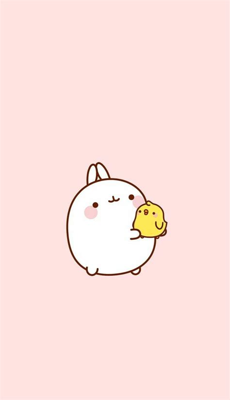 Kawaii Cute Background Molang Kawaii Cute Cartoon Adorable Kawaii