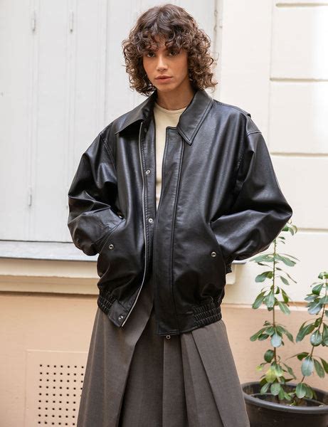 29 Best Oversize Leather Jackets To Shop Now Who What Wear