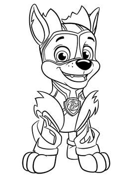 Kids-n-fun.com | 24 coloring pages of Paw Patrol Mighty Pups