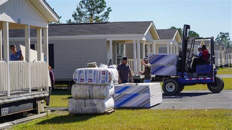 Fema Leases Temporary Housing In Mosswood Estates Youtube