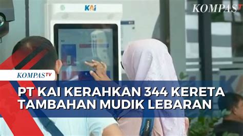 Pt Kai Sediakan Kereta Tambahan Untuk Para Pemudik Total