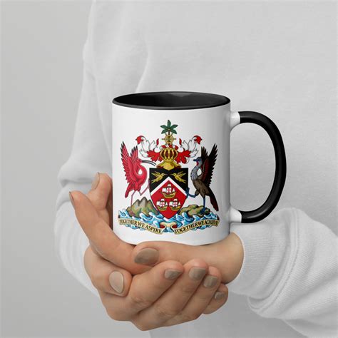 Trinidad And Tobago Mug With Color Inside Kiskadee Collection